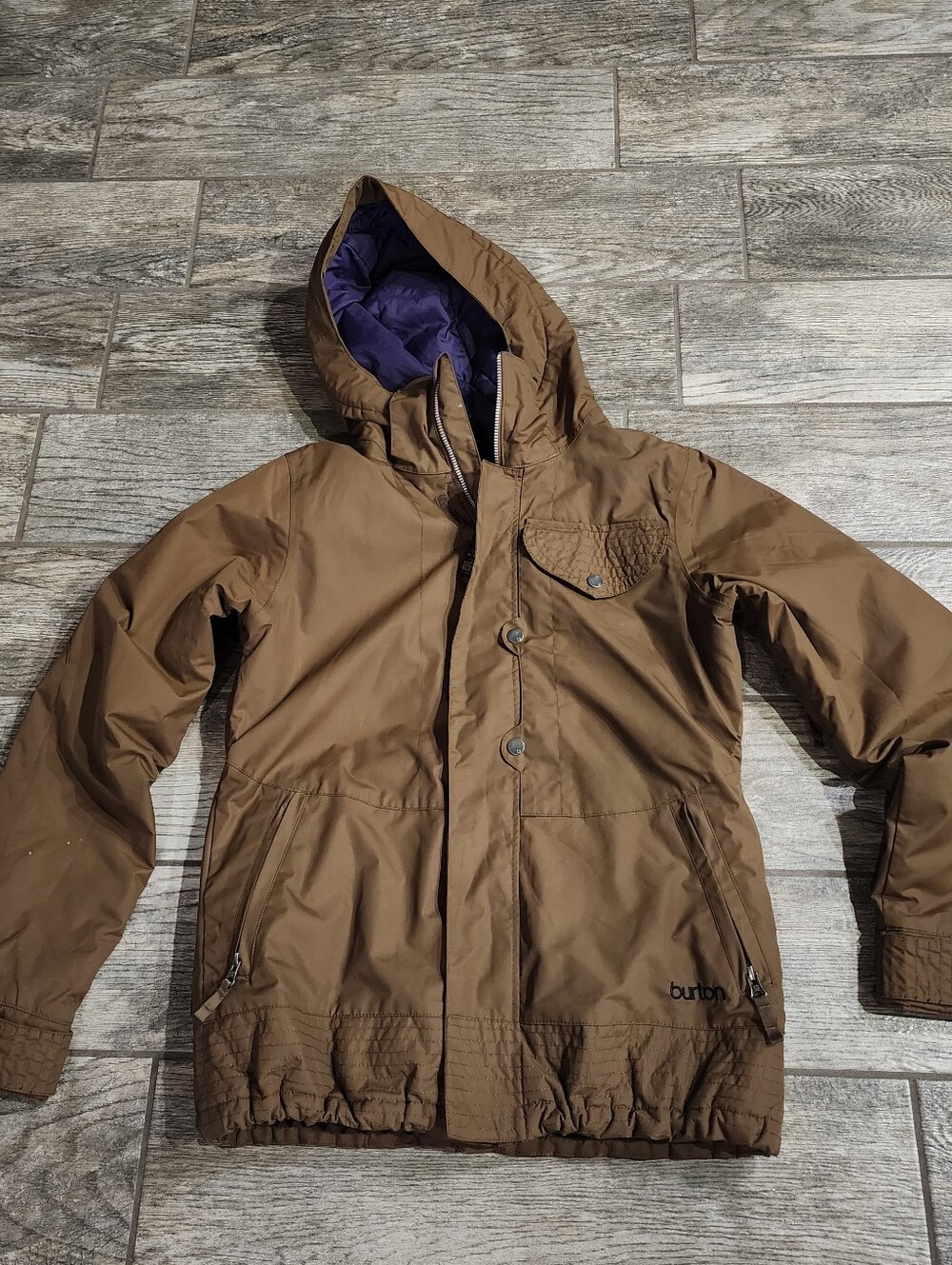 Burton Snowboard Jacket Brown